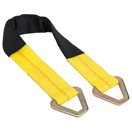 Cool Kitchen 24 in. 2000 lbs Axle Strap for Vehicle Transportation CO352128